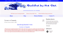 Desktop Screenshot of buddhabythesea.com